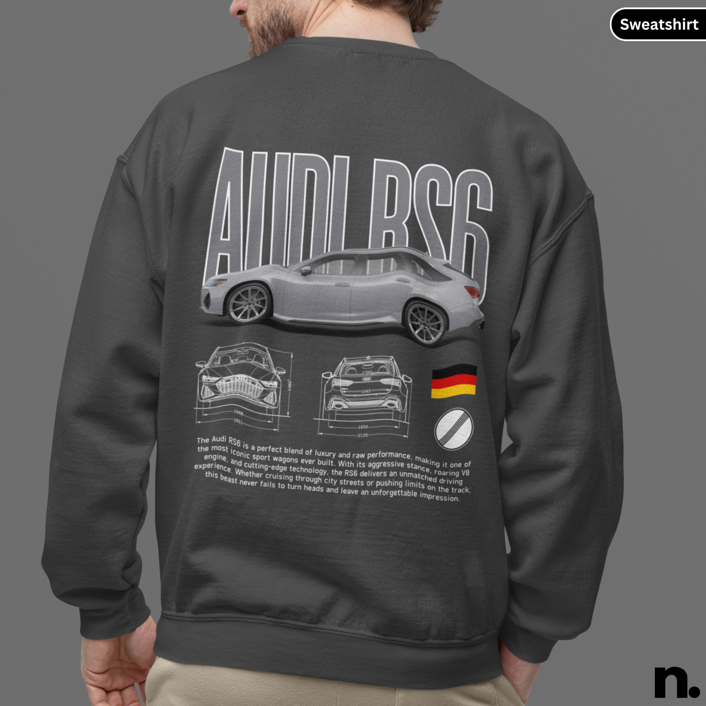 RS6 Poster Style Sweatshirt