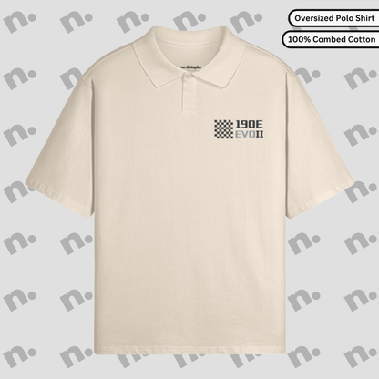 190E Evo II Inspired Oversized Polo Shirt