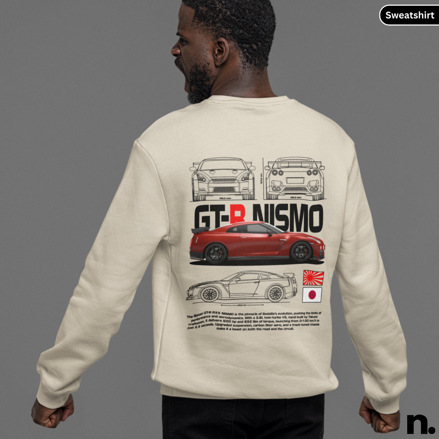 GTR Nismo Poster Style Crewneck Sweatshirt