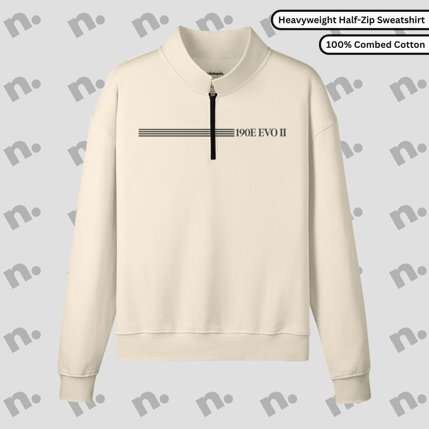 DTM Dreams on Stuttgart Steel – Half-Zip Premium Sweatshirt