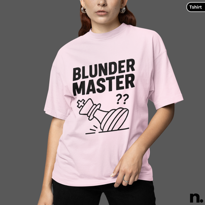 Blunder Master Chess Funny Unisex Tee