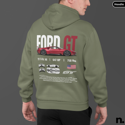 GT40 New Poster Style Hoodie