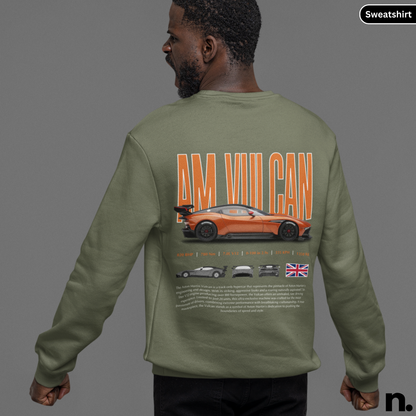 AM Vulcan Poster Style Sweatshirt