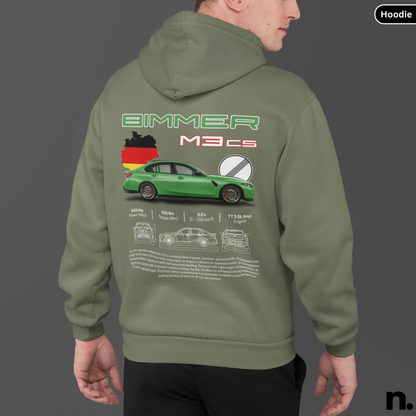 New M3CS Poster Style Hoodie