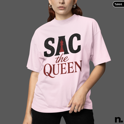 Sac The Queen Chess Inspired Unisex Tee