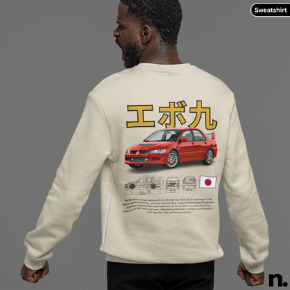 JDM Evo New Poster Style Sweatshirt