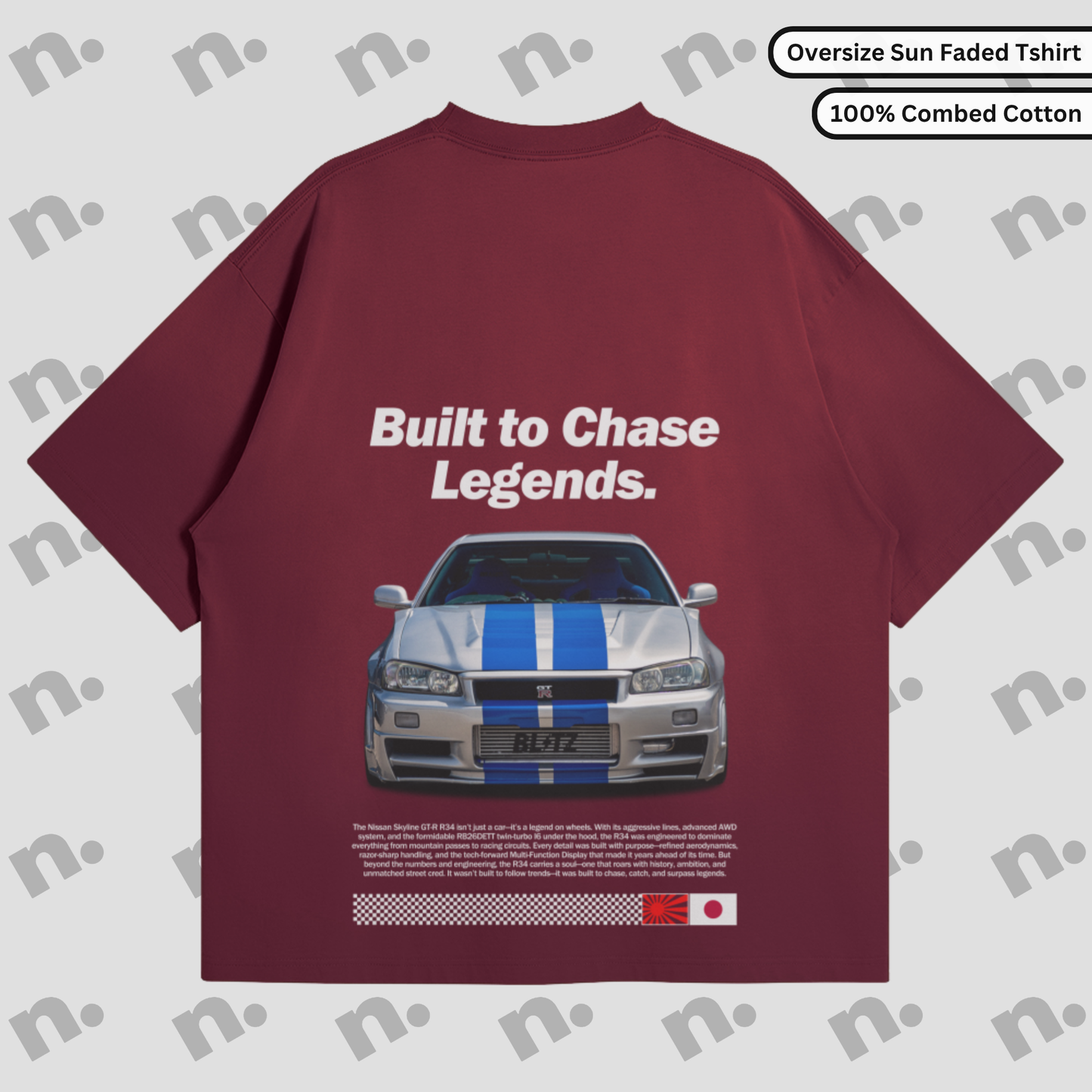 R34 Heritage Premium Heavyweight Tee