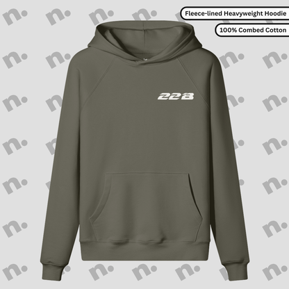 22B Boxer-Inspired Fleece-lined Premium Hoodie