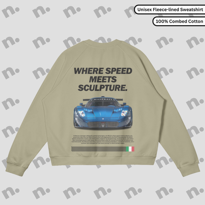 WHERE SPEED MEETS SCULPTURE. – Premium Heavyweight Sweatshirt