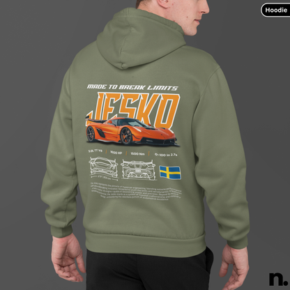 Jesko Poster Style Unisex Hoodie