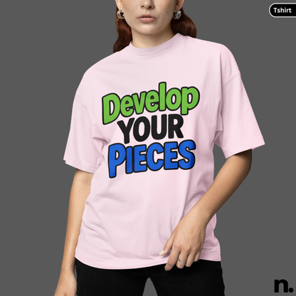 Develop Your Pieces Chess Inspired Unisex Tee