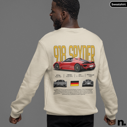 918 Spyder Poster Style Sweatshirt
