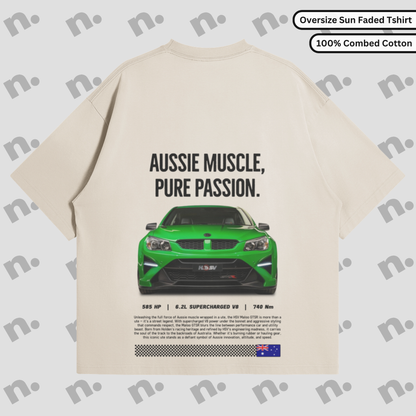 Aussie Muscle Maloo Oversized Sun-faded Premium Tee