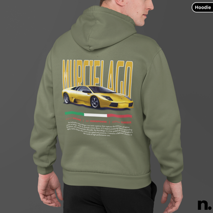 Lambo Murci Poster Style Hoodie