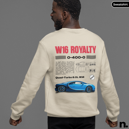 W16 Royalty Poster Style Sweatshirt