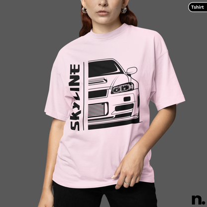 Skyline R34 Illustration Unisex T-shirt