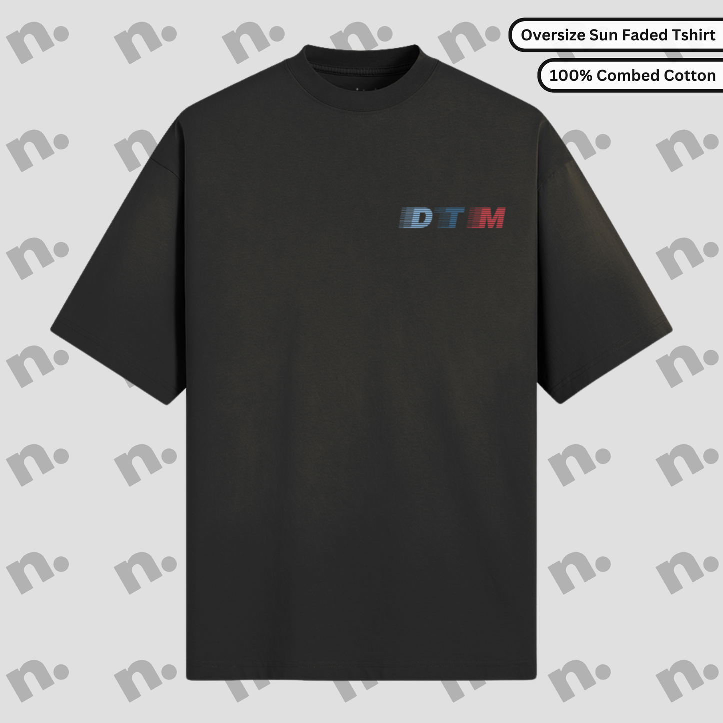 From DTM to Driveway Royalty Oversized Sun Faded Tee