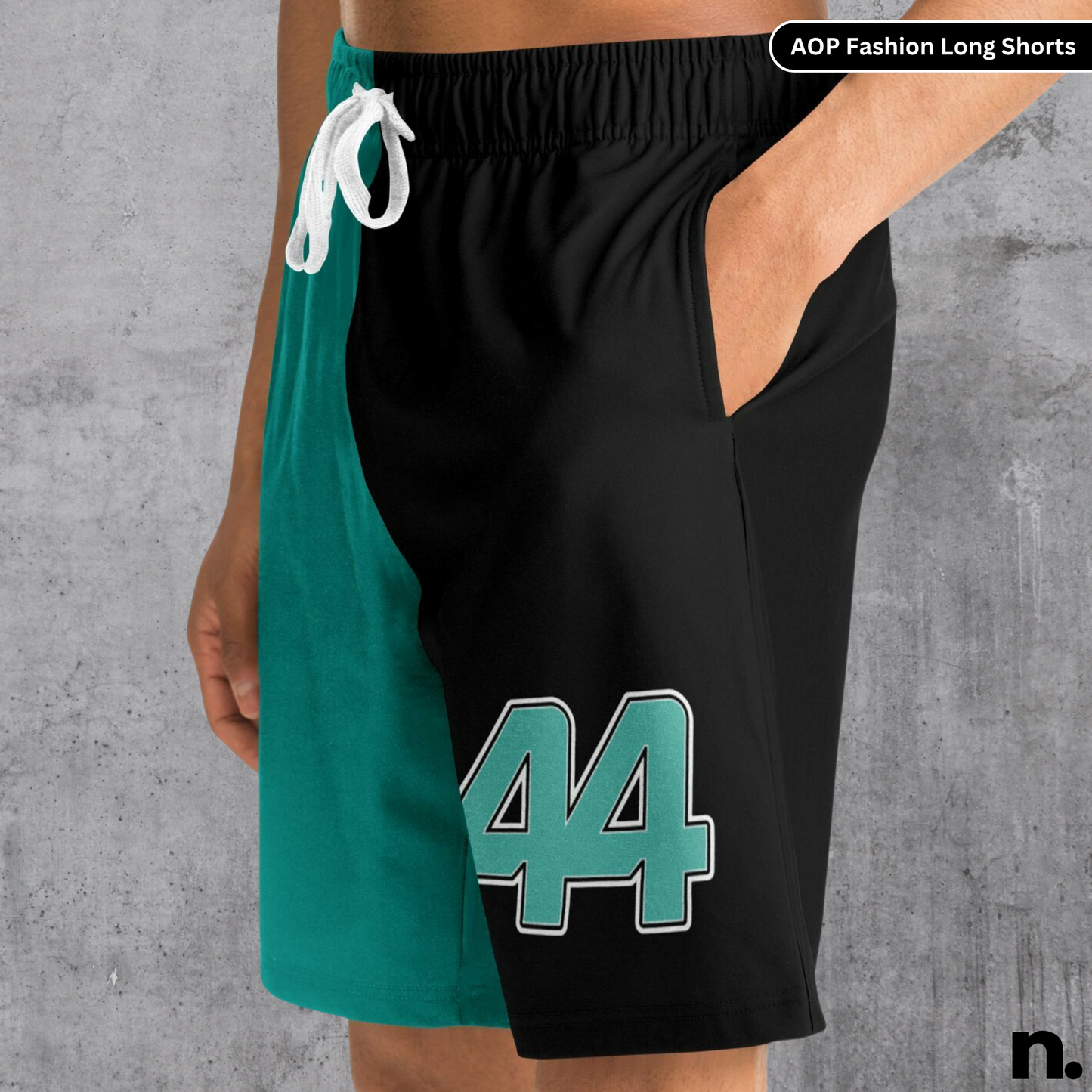 Hamilton F1 Inspired Fashion Long Shorts