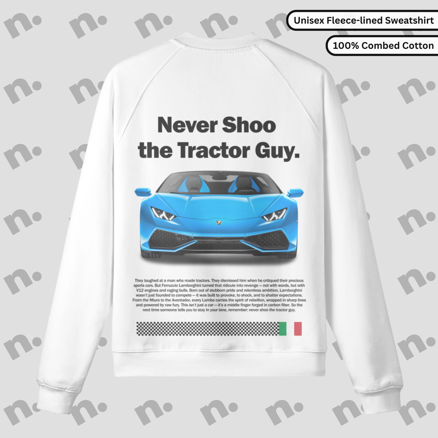 Lambo Legacy Fleece-lined Premium Sweatshirt