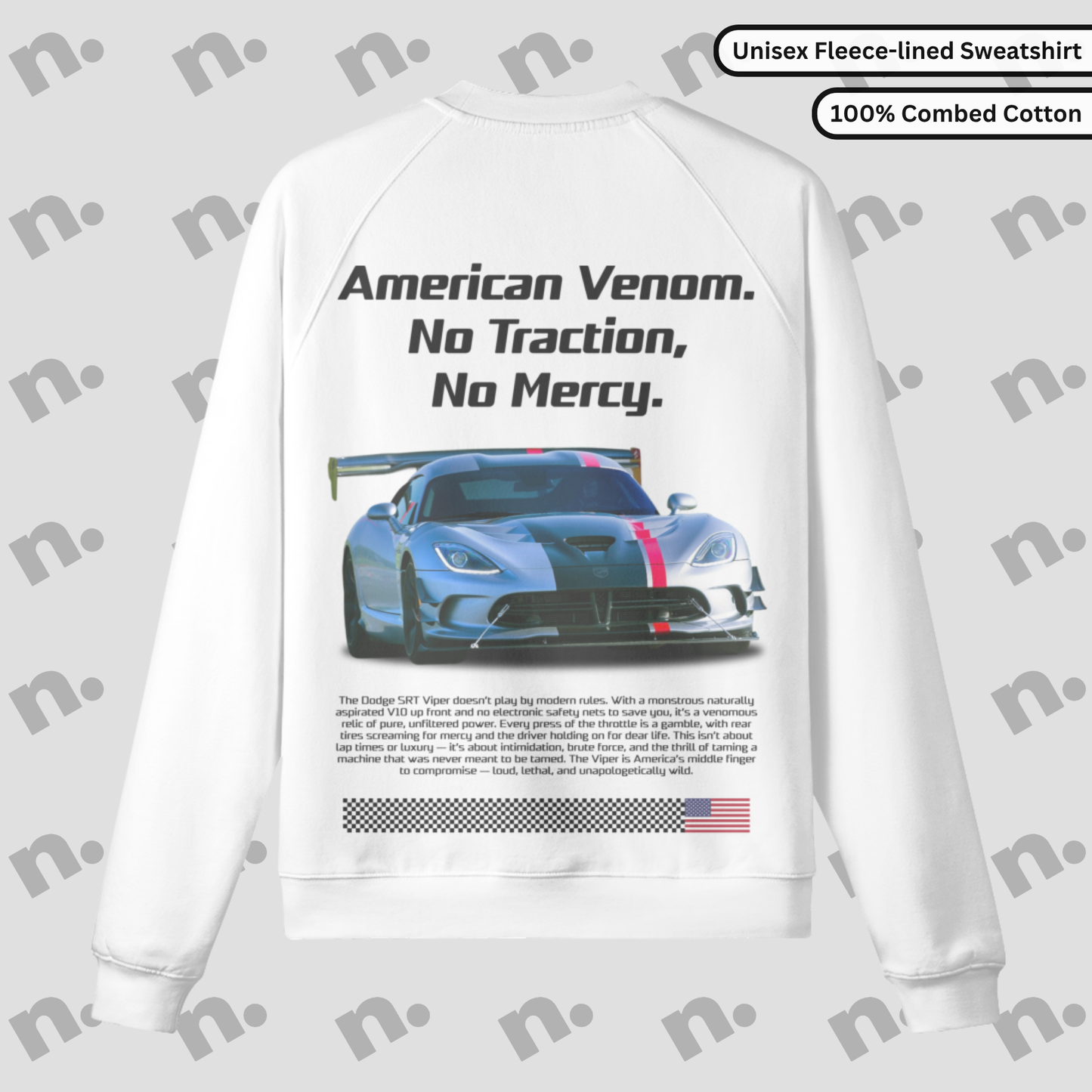 Viper Inspired Premium Fleece-lined Sweatshirt