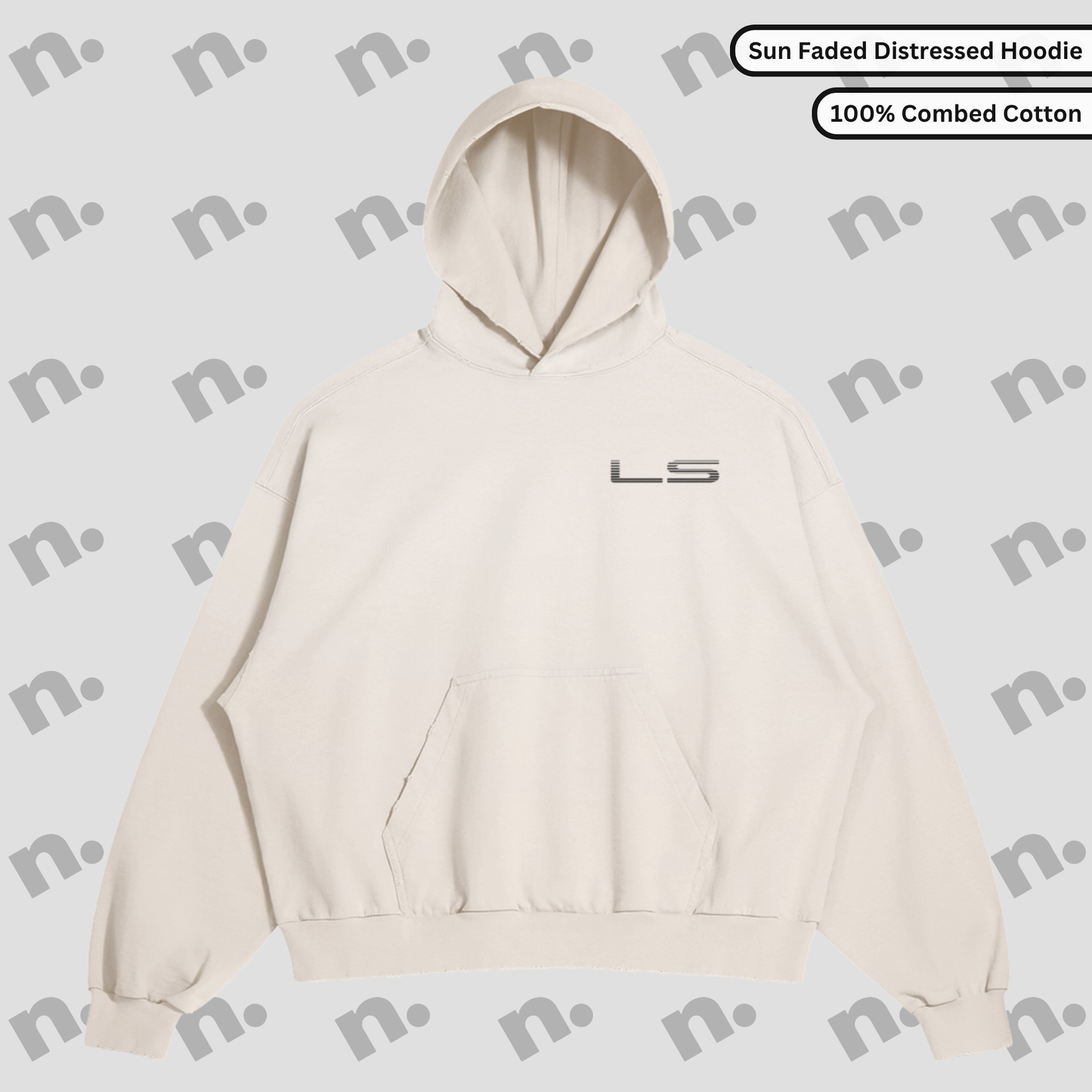 LS Legacy Sun Faded Distressed Premium Hoodie