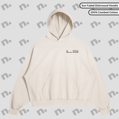 LS Legacy Sun Faded Distressed Premium Hoodie