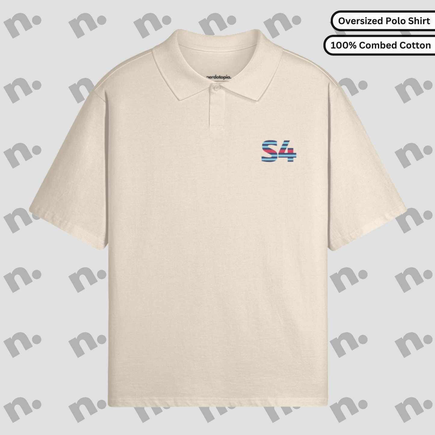 Built for Battle — Delta S4 Oversized Premium Polo