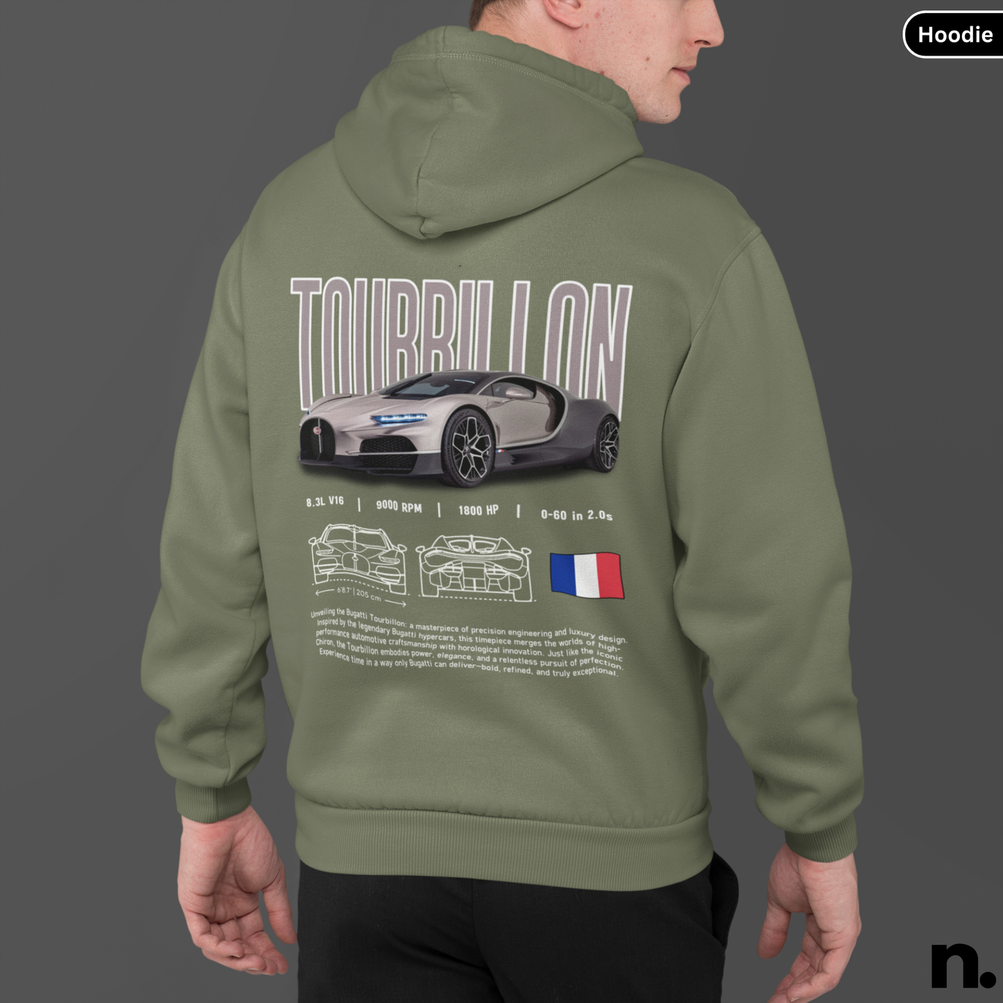 New Tourbillon Poster Style Hoodie