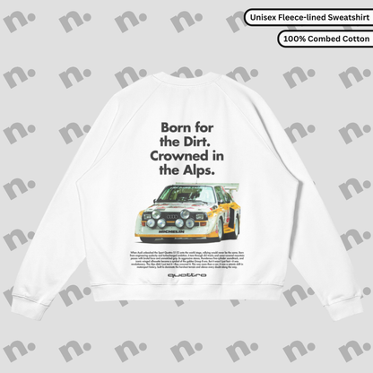 Born for the Dirt – Fleece-Lined Premium Sweatshirt