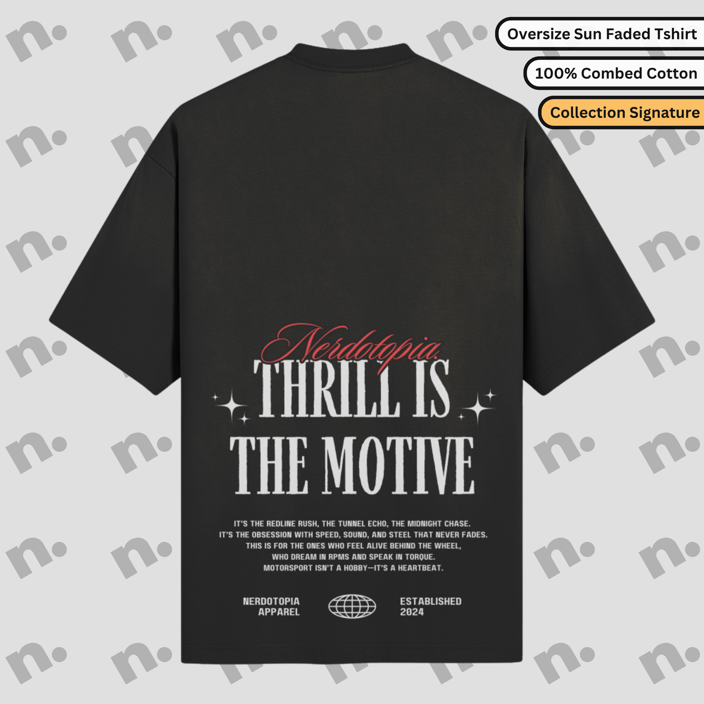 Thrill Is the Motive // Nerdotopia Auto Legends Vol 1 Signature Tee