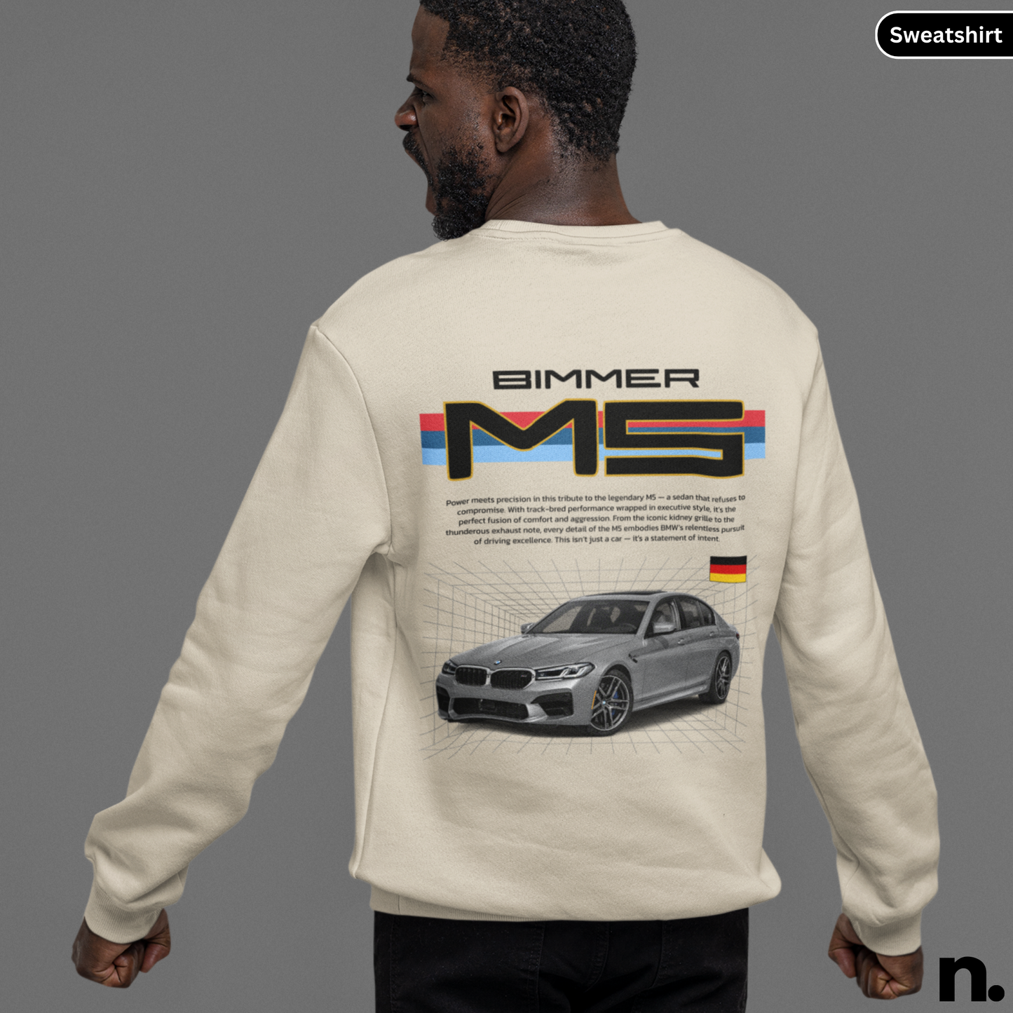 Bimmer M5 Poster Style Sweatshirt