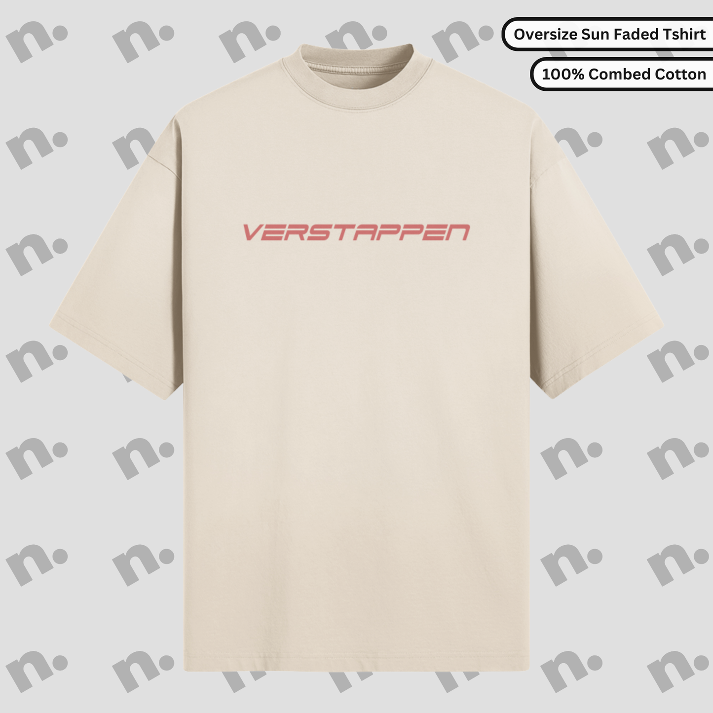 Max Verstappen Inspired Oversized T-Shirt
