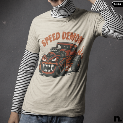 Speed Demon Unisex Halloween Tee