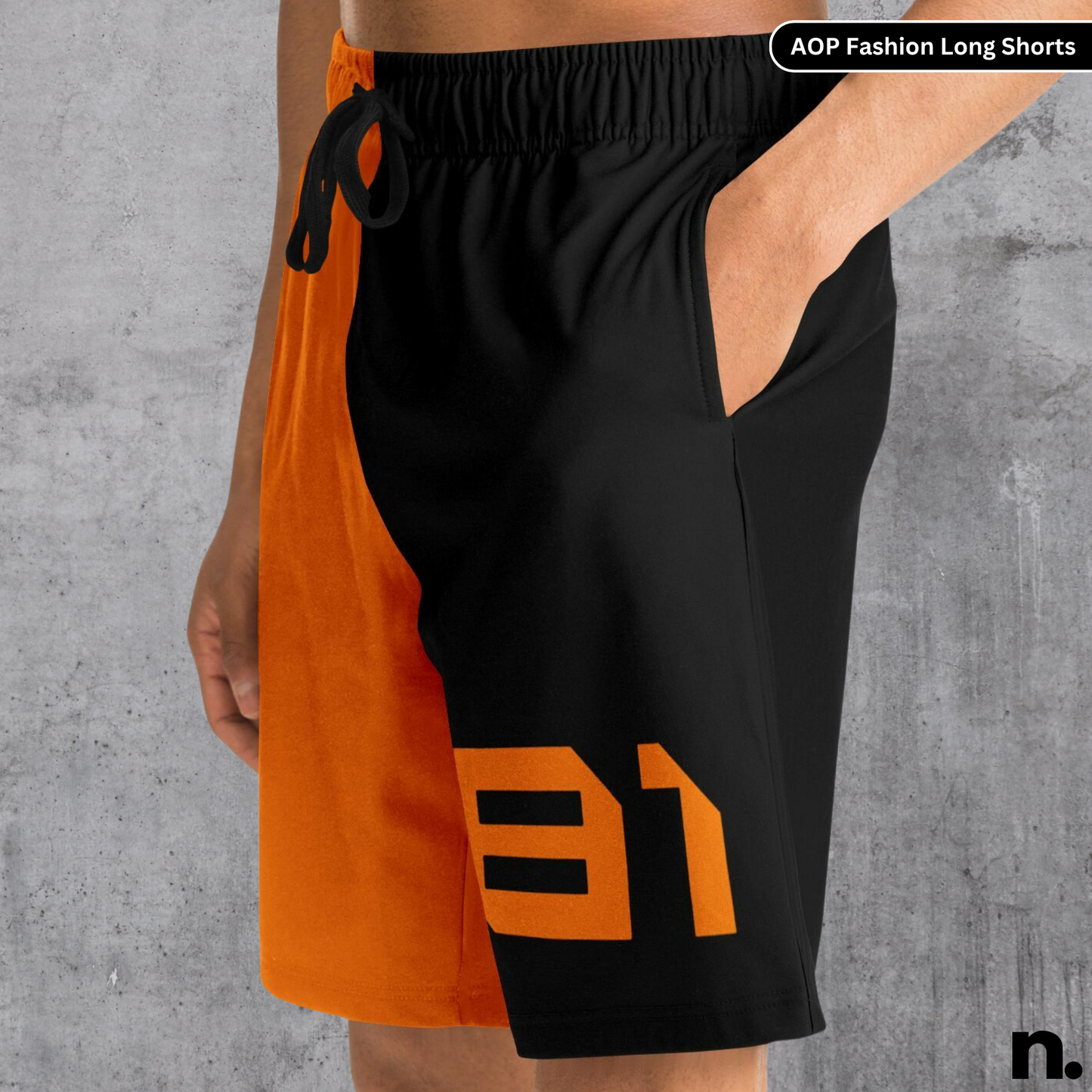 Piastri F1 Inspired Long Shorts
