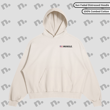 Still American Still Loud Distressed Premium Hoodie