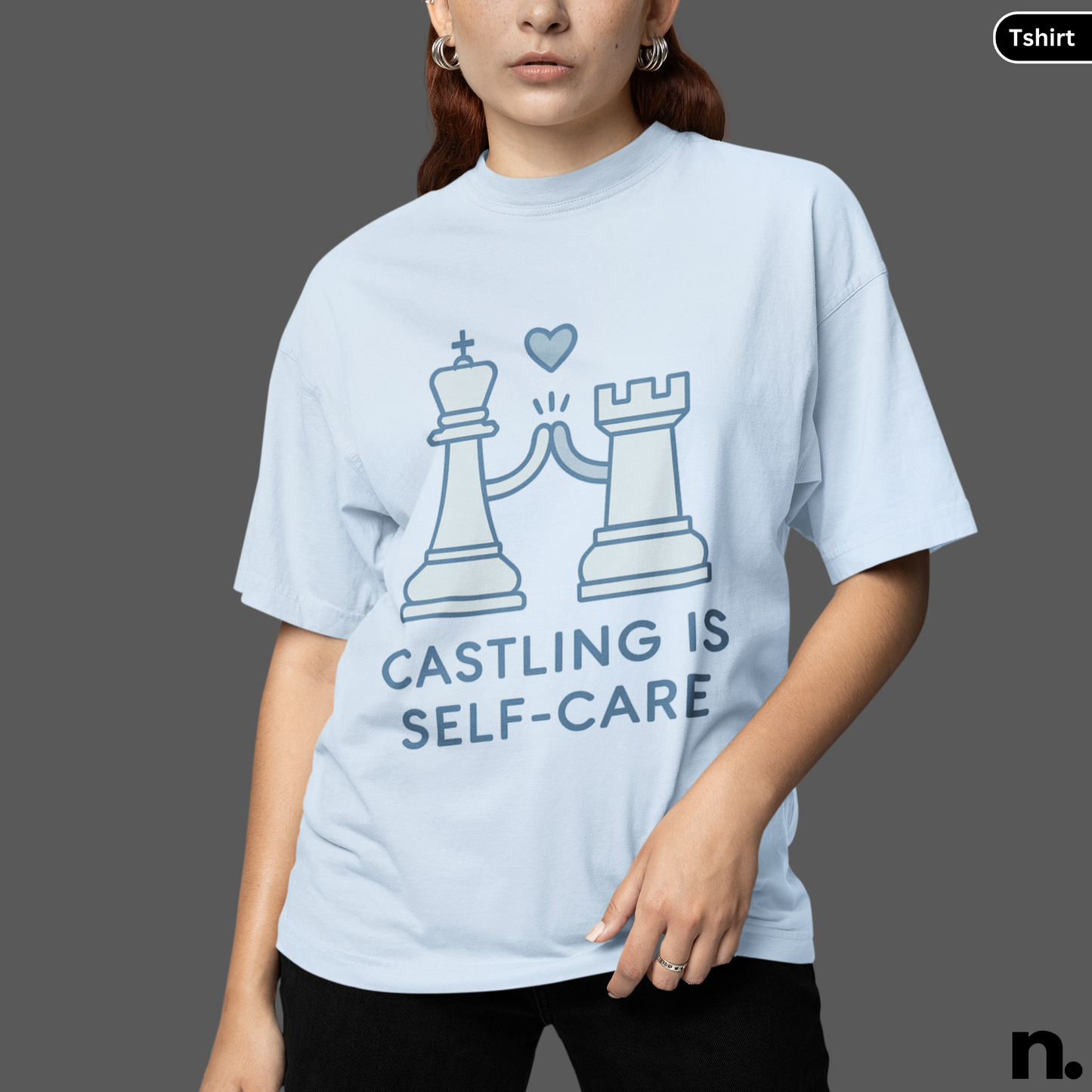 Castling Is Self Care Chess Inspired Unisex Tee