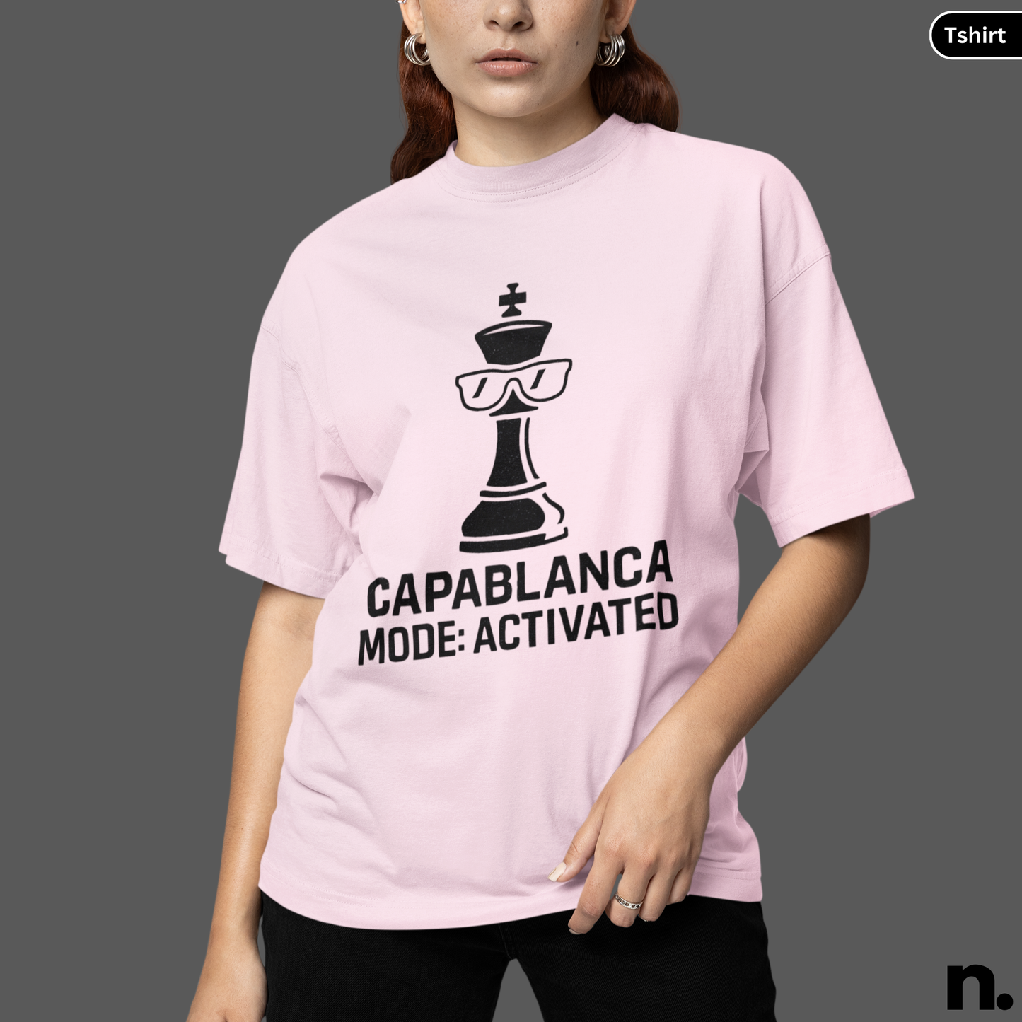 Capablanca Mode Activated Chess Inspired Unisex Tee