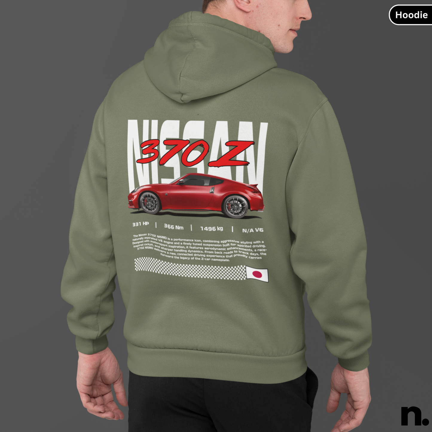 370Z New Poster Style Hoodie