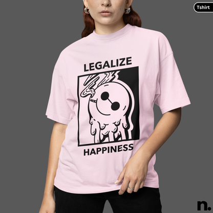 Legalize Happiness Tee - Unisex Heavy Cotton