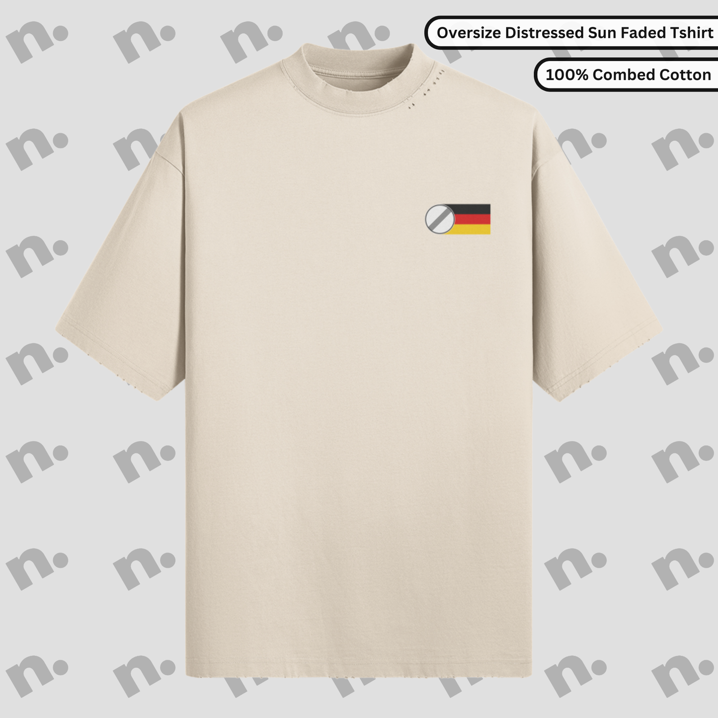 Recession Runner – Classic Turbo Distressed Sun Faded Premium T-shirt