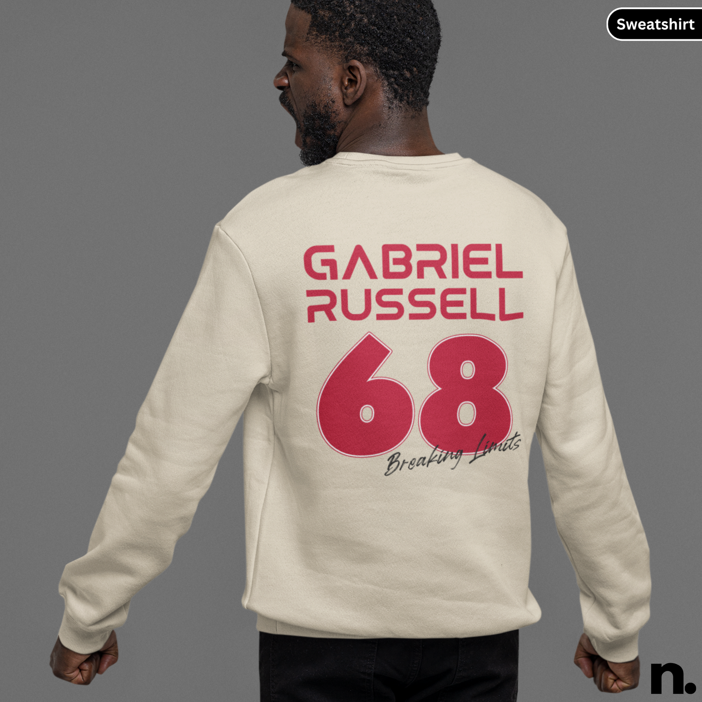 Personalized Racing Jersey Sweatshirt