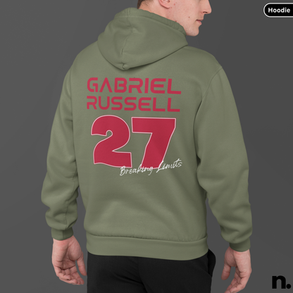 Personalized Racing Jersey Inspired Hoodie