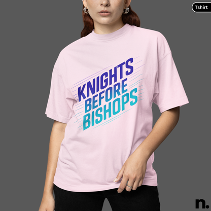 Knight Before Bishops Chess Inspired Unisex Tee