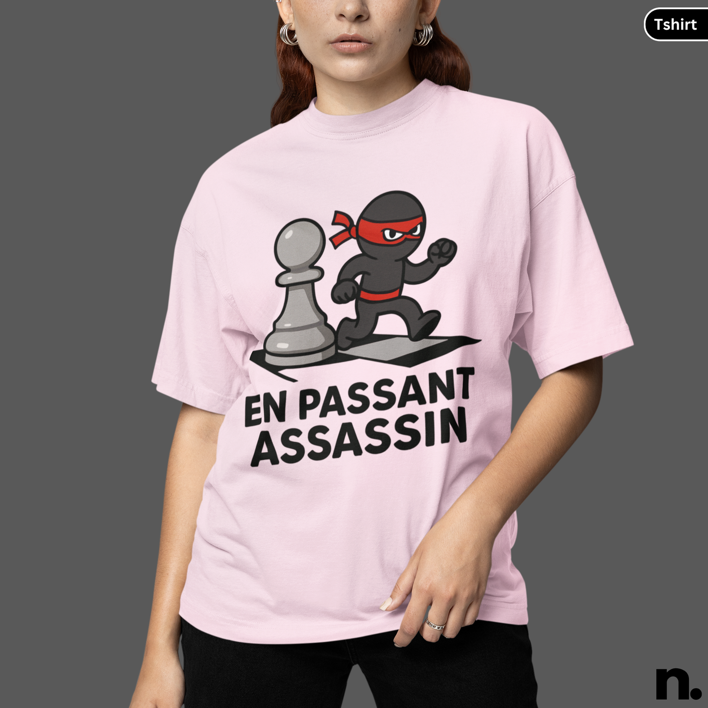 En Passant Assassin Chess Inspired Unisex Tee