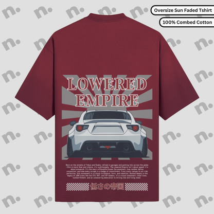 Lowered Empire Premium Oversize Sun Faded T-shirt
