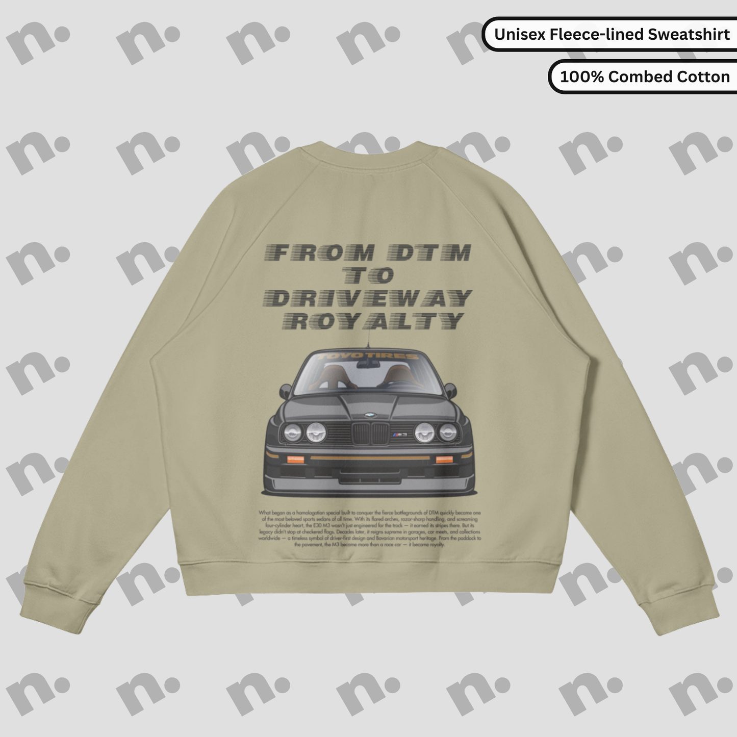 From DTM to Driveway Royalty Fleece-lined Sweatshirt