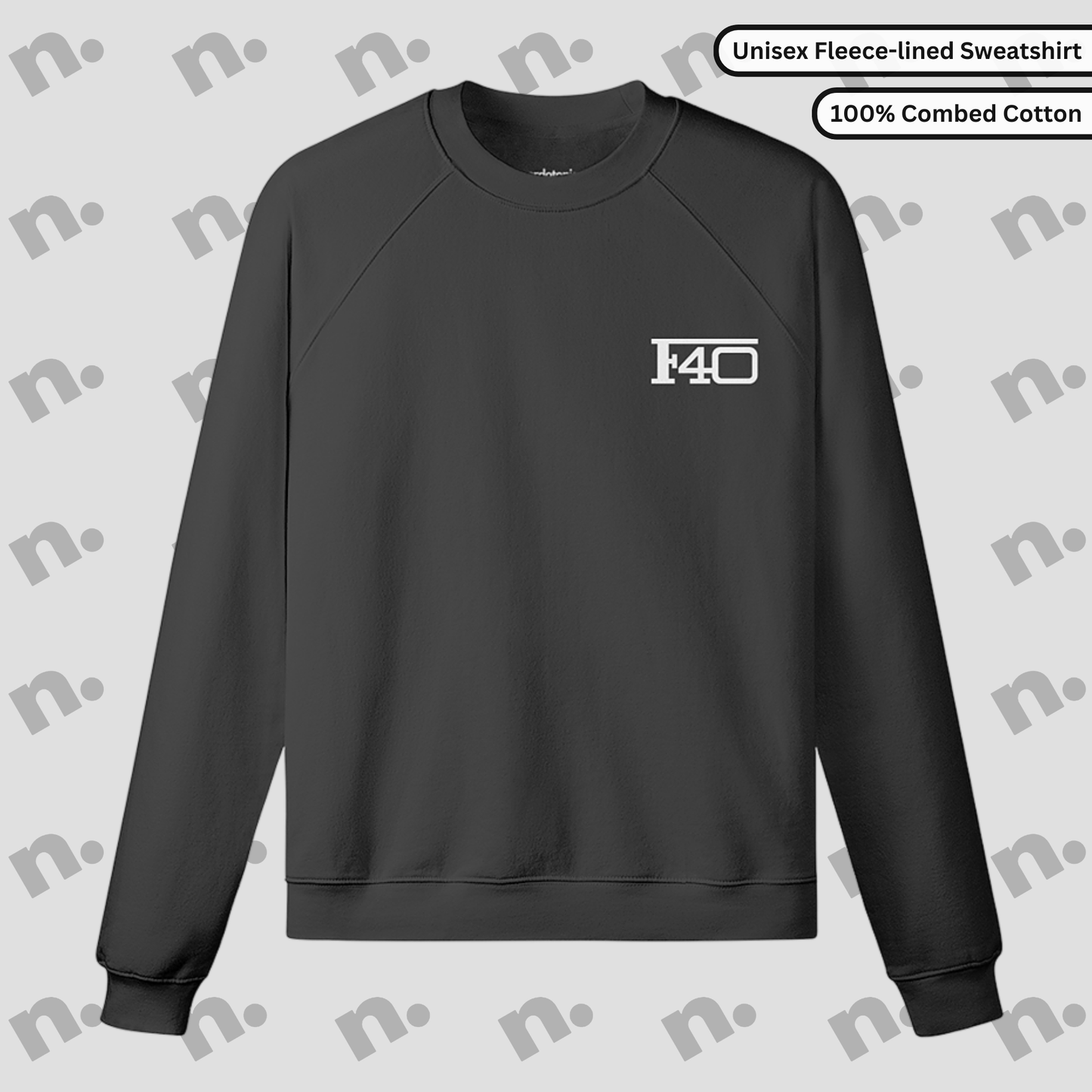F40 "Built to Outrun Time" Premium Sweatshirt