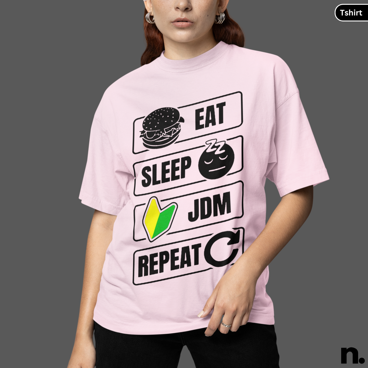 Eat Sleep JDM Unisex Heavy Cotton Tee