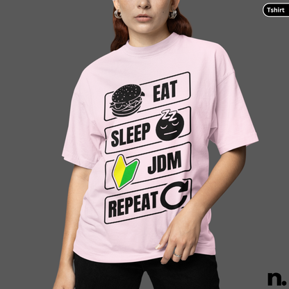 Eat Sleep JDM Unisex Heavy Cotton Tee