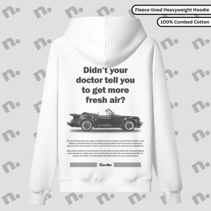 911 Convertible-Inspired Fleece--lined Premium Hoodie